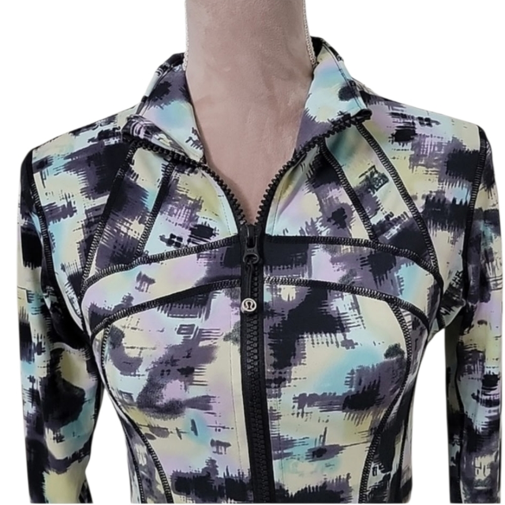 Lululemon Define Jacket Rare Multicolor Abstract … - image 2